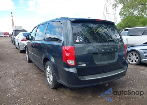 2014 Dodge Grand Caravan Sxt from USA, damaged, VIN 2C4RDGCG2ER388889